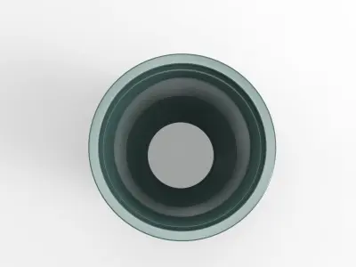 Car Umbrella Stand Low-poly 3D model