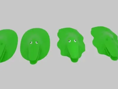 Mucus Monster 3D model