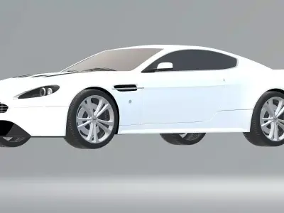 Supercars for games 1 Low-poly 3D model