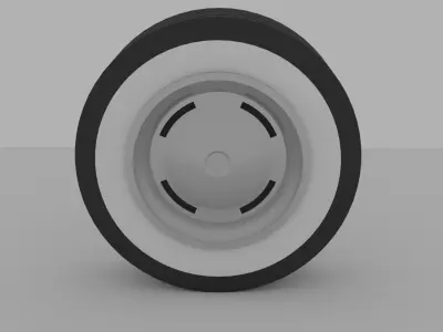 Antique Wheel 3D print model