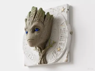 Groot 3D print model