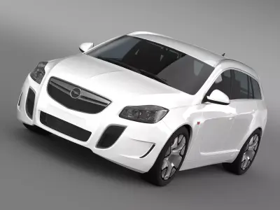 Opel Insignia OPC Sports Tourer 2013 3D model
