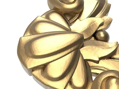  decorative pattern ready for 3D printing 3D model