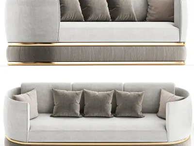 Sofas 3d models collection 10 pieces