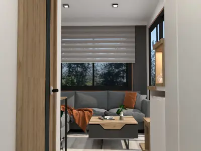 Tiny house design 3D model