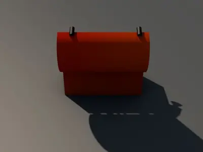 box with tools 3D model