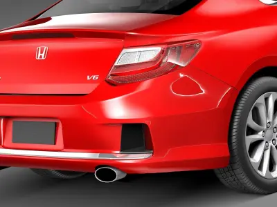 Honda Accord Coupe 2013 3D model