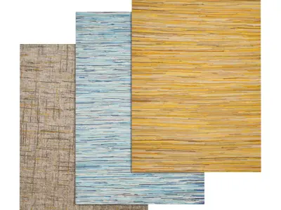 Rug Set 418 3D model