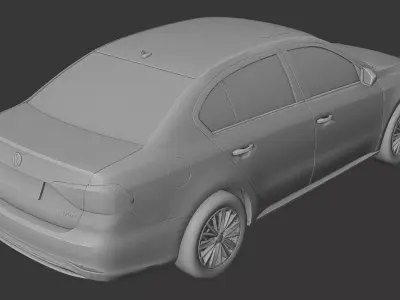 Volkswagen Lavida 3D print model