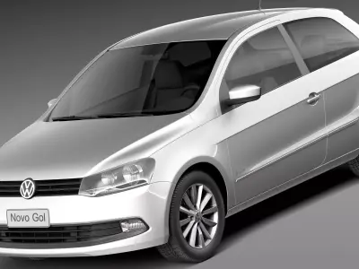 Volkswagen Gol 2013 3D model