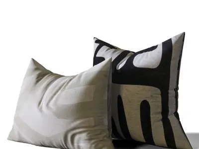 Pillow Set 02 3D model