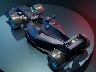 Formula 1 Car  3D model