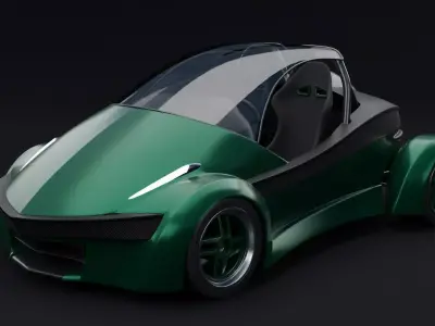 Concept City Car 3D model