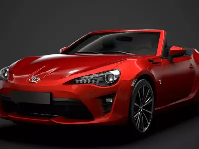 Toyota GT 86 Cabrio 2020 3D model