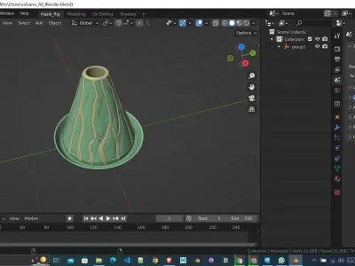 3d-science-experiment-volcano-3d-printed 3D print model