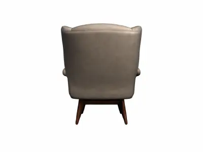 3d Model Stylish Room Interior With Comfortable Papasan Chair 3D model purchase