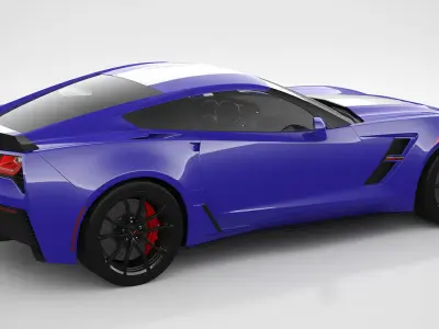 Chevrolet Corvette Grand Sport 2017 3D model