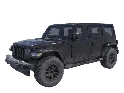 Jeep Wrangler Rubicon 3D model