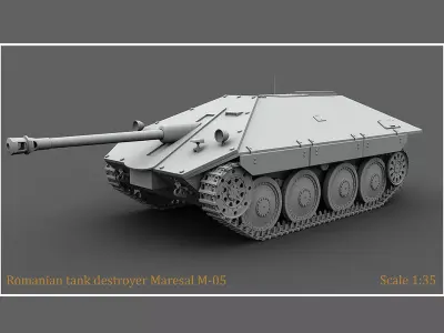 Maresal M05 3D print scale model  3D print model