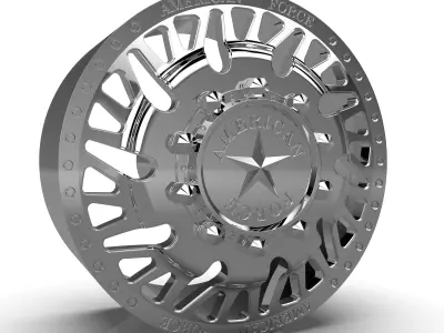 AMERICAN FORCE H12 SIDEWINDER DRW WHEEL 3D print model