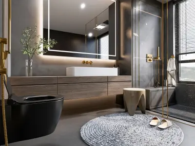 Bathroom 114 3D model