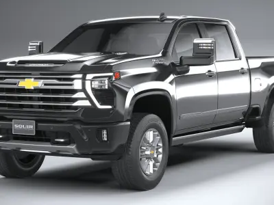 Chevrolet Silverado 2500 HD CG 2024 3D model