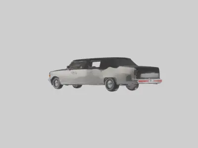 Classic Limousine model 3D model