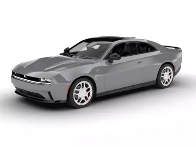 Dodge Charger Daytona R T 2025 3d model 3D model