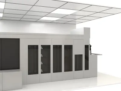 Kodak Model 55 Processor 3D model