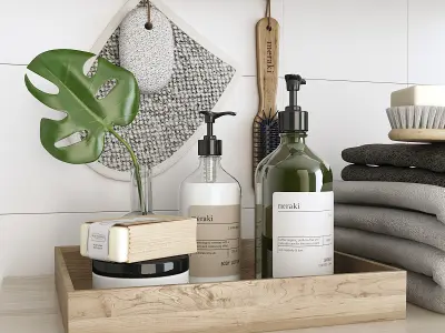 Bathroom Decor 3D model