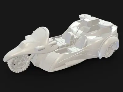 Duke Fleed Buggy - Grendizer 3D print model