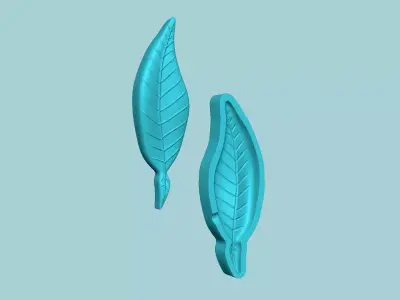 Bitter Orange Leaf - Molding Artificial EVA Craft 3D print model