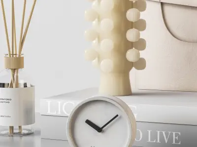 Decorative set 3D model 10