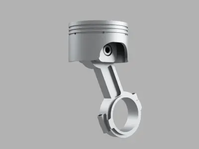 Piston Model 3D model