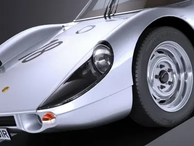 Porsche 904 Carrera GTS 1963-1965 3D model