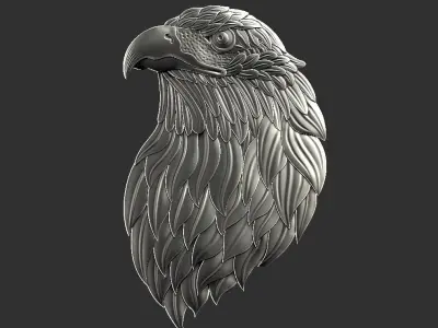 eagle head 3D print model purchase