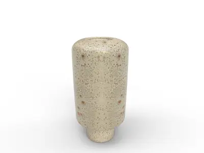 CERE SWHITE VASE 3D model