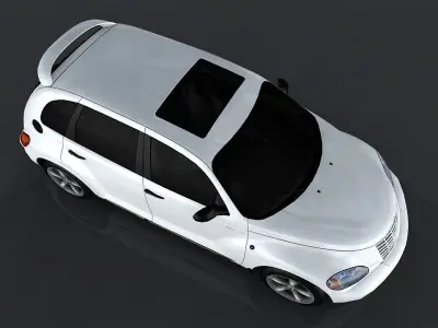 Chrysler PT Cruiser GT Low-poly 3D model