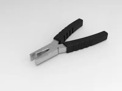 Plier Tool  Free 3D model