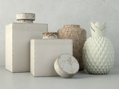 Decorative Ornaments by ZARA HOME 3D model