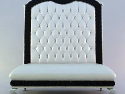 Bruno Zampa Aurea Sofa Low-poly 3D model