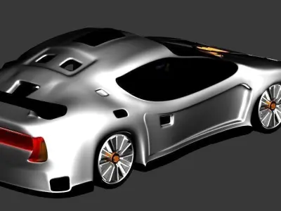sport car 3D model
