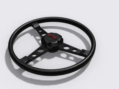 Holden HQ GTS Steering Wheel 3D print model
