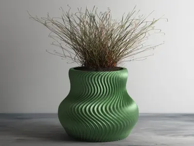 vase pot planter 3d print 872  3D print model