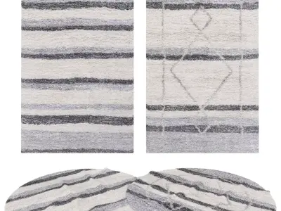 Rugs No 774 Low-poly 3D model