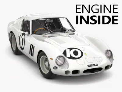 Ferrari 250 GTO - 3729GT - Complete 3D model
