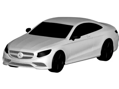 Mercedes AMG Coupe  3D model