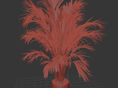 indoor plant 02 3D model