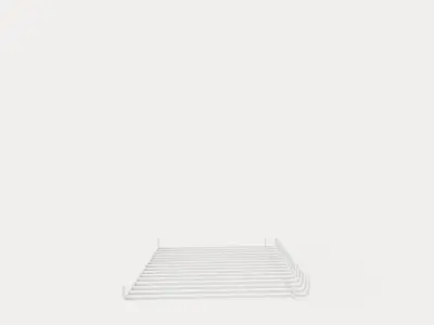 String Magazine shelf Metal Low-poly 3D model