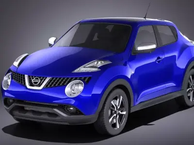 Nissan Juke 2015 VRAY 3D model